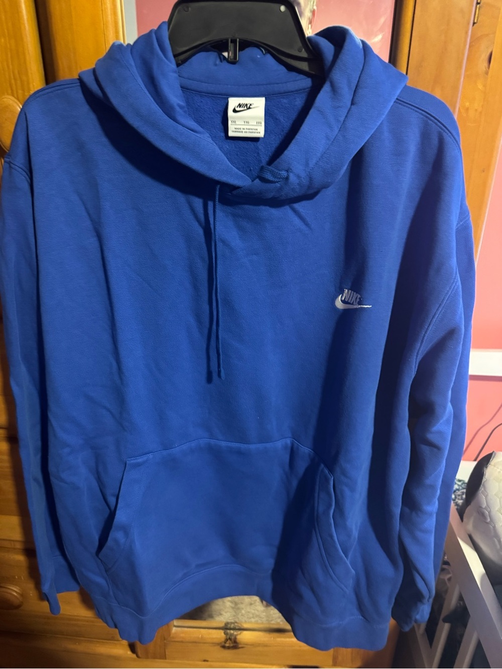 Nike Men’s Bright Blue Pullover Hoodie